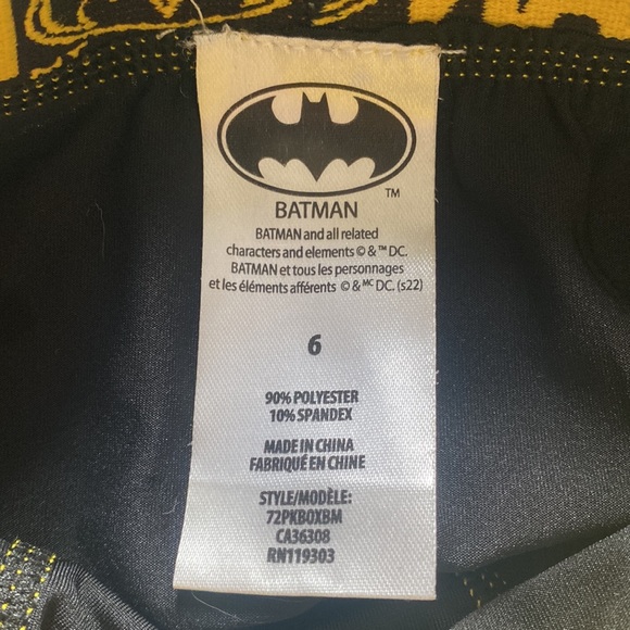 Batman Boxer Briefs size 6 - Picture 6 of 6